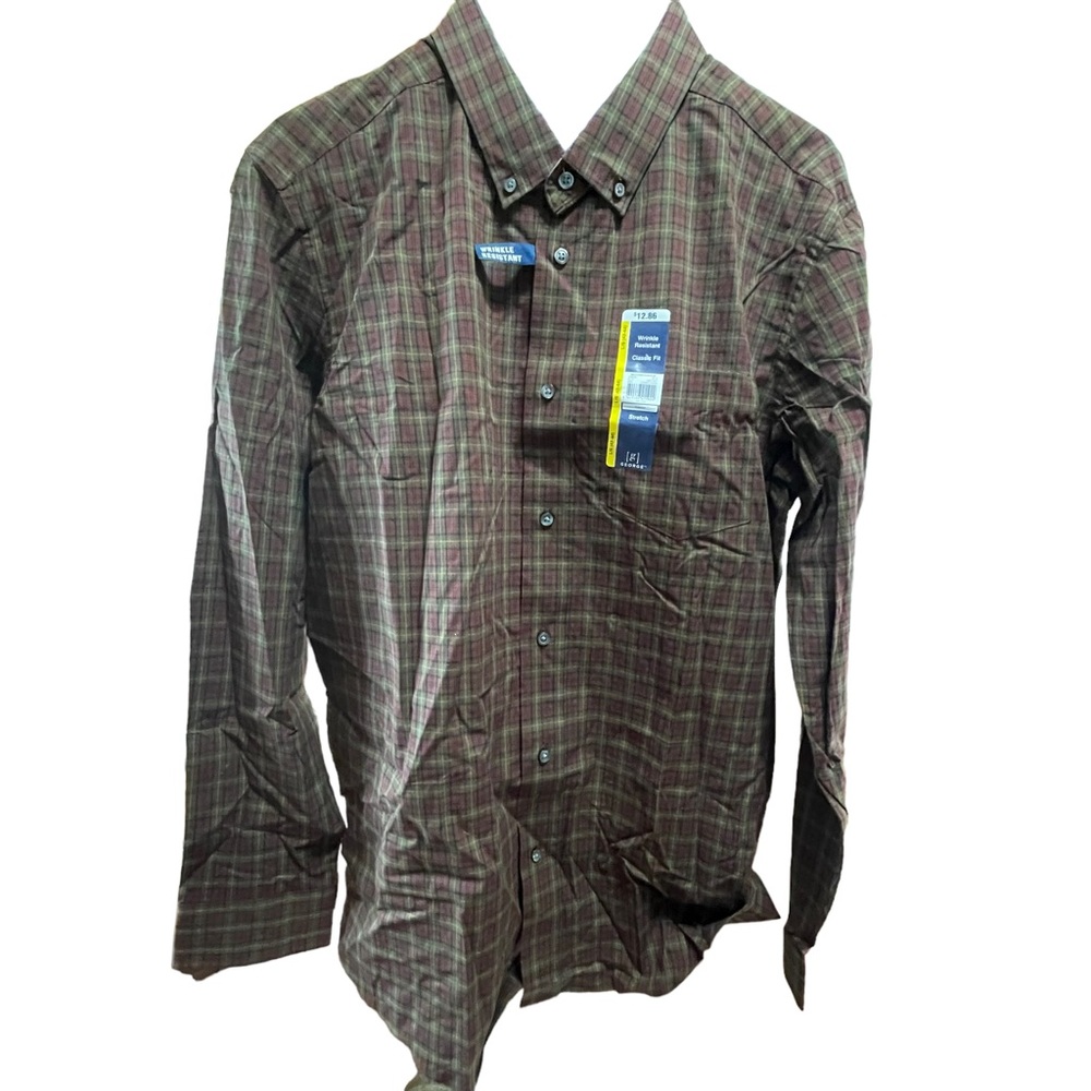 George Classic Fit LS shirt Size L (42-44)
GE LS Stretch Poplin
Multi